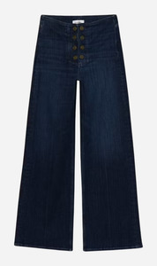 Frame Sale: Frame Denim | Le Slim Palazzo Sailor Pant - Ionview
