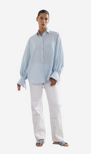 Caitlin Crisp: Caitlin Crisp | Sonny Shirt - Blue