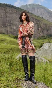 Farm Rio | Mix Mini Dress - Winter Garden