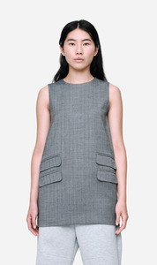 Wynn Hamlyn | Charlie Pocket Dress - Black/White