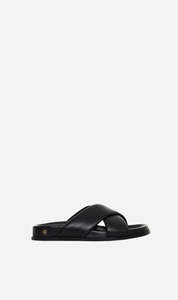 Anine Bing Footwear: Anine Bing | Emi Slides - Black