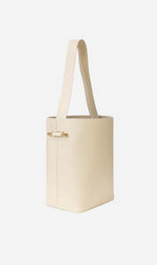 Handbags And Wallets: Victoria Beckham | The Dia Bucket Bag - Ivory