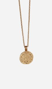 Womens Jewellery: Zoe & Morgan | Sun In Scorpio Necklace - Gold