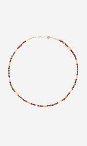 Womens Jewellery: Tityaravy | Ananda Necklace - Garent/Zoisite