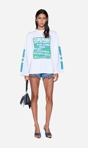 Summer Whites: Ksubi | KStudio Boyfriend Ls Tee - White