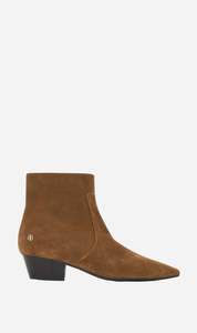 The Boot Edit: Anine Bing | Freya Flat Boots - Tobacco