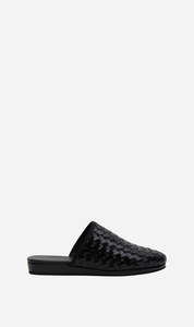 La Tribe | Woven Slip On - Black