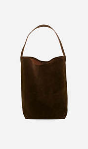 The Bag Collector: La Tribe | Everyday XL Suede Bag - Brown