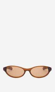 Flatlist | Olympia - Crystal Brown / Brown Lens