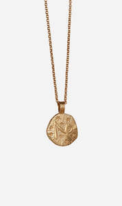 The Gift Guide: Zoe & Morgan | Sun In Capricorn Necklace - Gold