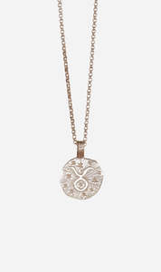 The Gift Guide: Zoe & Morgan | Sun In Taurus Necklace - Silver