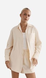 Caitlin Crisp | Vienna Shirt - Strawberries & Cream