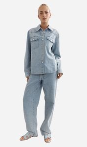 Caitlin Crisp: Caitlin Crisp | Luca Shacket - Light Blue