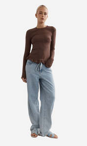 Caitlin Crisp | Tutu Long Sleeve - Espresso