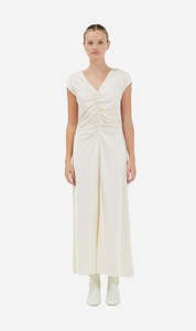 Sale Dresses 1: Third Form | Allure Gathered Tee Dress - Baby's Breath