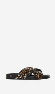Anine Bing Footwear: Anine Bing | Emi Slides - Leopard