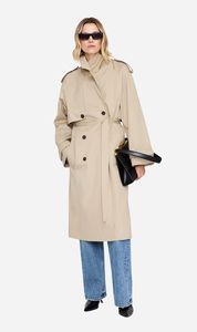 Anine Bing | Rickie Maxi Trench - Beige