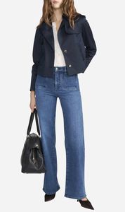 Frame Denim: Frame | Le Slim Palazzo Modernist Pocket - Iberi