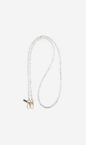 Summer Whites: Louve | Pearl Crossbody Phone Chain