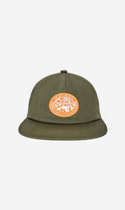 Malbon | Horizon Snapback - Olivine