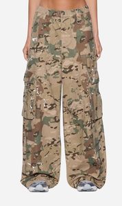 Green: Ksubi | KSuper Cargo Pant - Woodland Camo