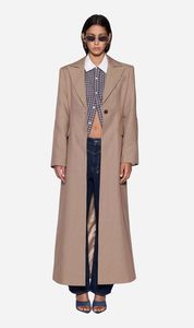 Womens Outerwear: Ksubi | Stance Tailored Coat - Tan