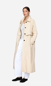 Womens Outerwear: Marle | Angelo Coat - Putty