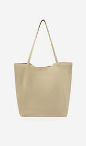Assembly Label | Paige Suede Tote Bag - Sand