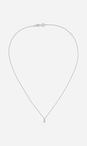 Womens Jewellery: Zoe & Morgan | Stella Necklace - Silver/White Zircon