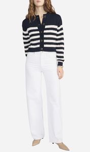 Frame Denim: Frame Denim | The Variation Femme Cardi - Navy Multi