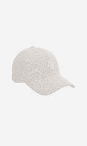 Anine Bing | Jeremy Baseball Cap AB - Washed White Leopard