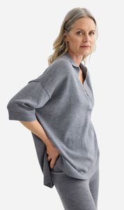 Laing: Laing | Relaxed Polo - Grey Marle