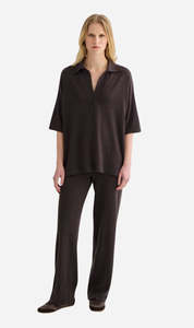 Laing: Laing | Relaxed Polo - Truffle
