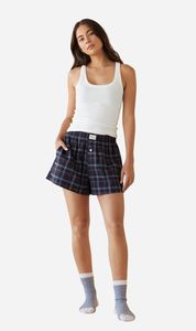 Dear Dylan: Dear Dylan | Boxer Short - Midnight Plaid