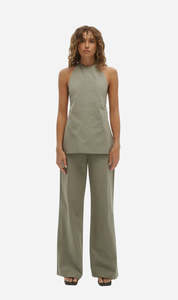 One Of Others | August Halter Top - Moss