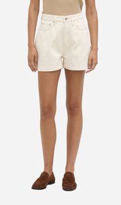Assembly Label | Boxy Denim Short - Ecru