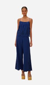 Last Ones: Farm Rio | Richelieu Pants - Blue