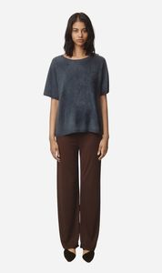 Marle | Brushed Cashmere Hera Top - Starling