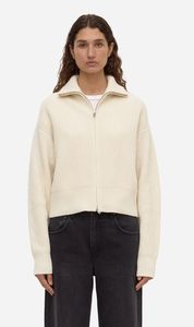 Assembly Label | Kaia Wool Zip Sweater - Antique White