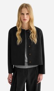 Laing: Laing | Cashmere Cardi Jacket - Black