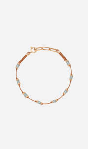 Tityaravy | Tiare Bracelet - Natural Zircon/Orange