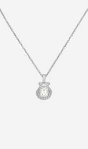 The Gift Guide: Zoe & Morgan | Cordelia Necklace - Silver White Topaz