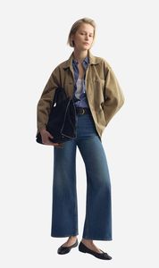 Green: Nili Lotan | Franklin Jacket - French Khaki