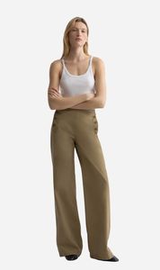 Green: Nili Lotan | Reed Pant - French Khaki