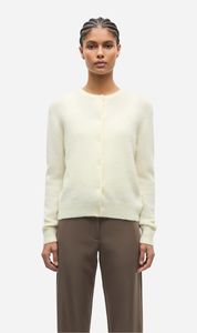 Green: Samsoe Samsoe | Nor Short Cardigan - Ethereal Green