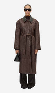 Womens Outerwear: Camilla & Marc | Rennick Oversized Coat - Chocolate