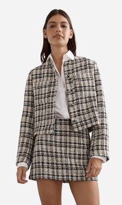 Caitlin Crisp | Twiggy Jacket - Onyx Tweed