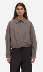 Assembly Label | Solana Wool Jacket - Brown Black Check