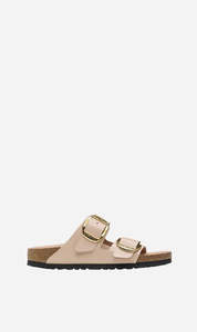 Shoe Sale: Birkenstock | Arizona Big Buckle High Shine Regular - New Beige