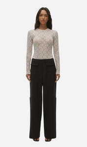 One Of Others | Leo Lace Bodysuit - White